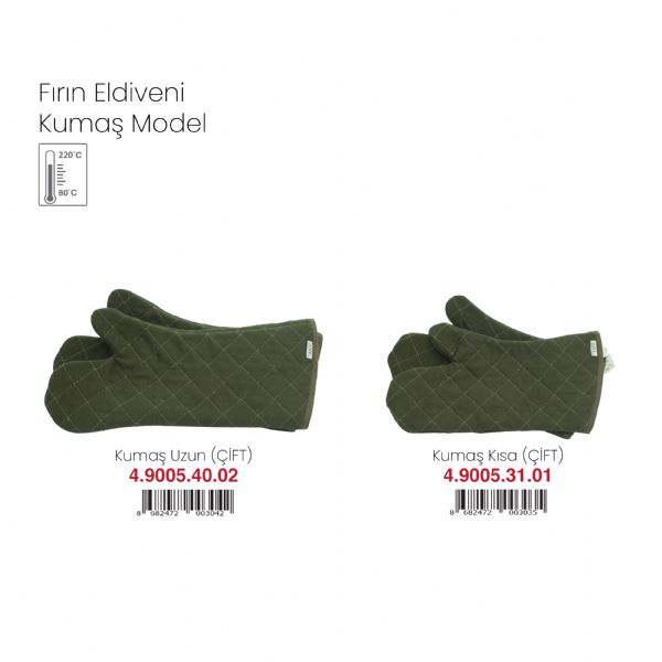 Fırın Eldiveni Kumaş Model