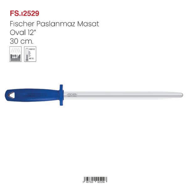 Fischer Paslanmaz Masat Oval 12