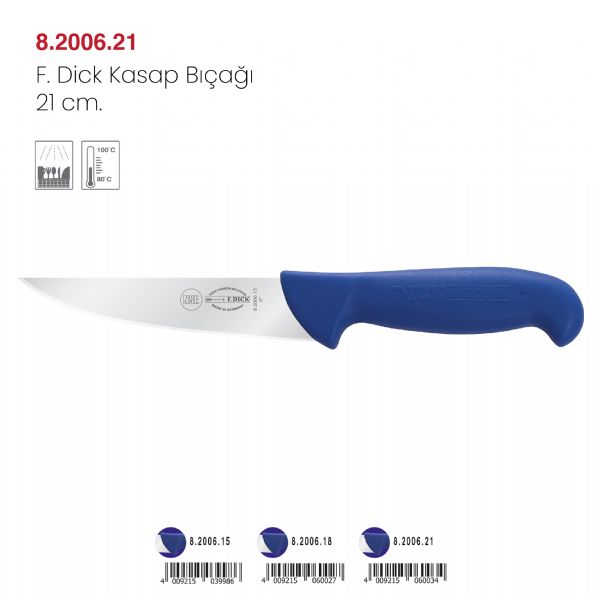F.Dick Kasap Bıçağı 21 cm.