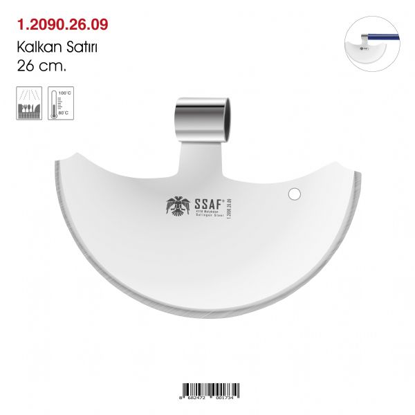 Kalkan Satırı 26 cm.