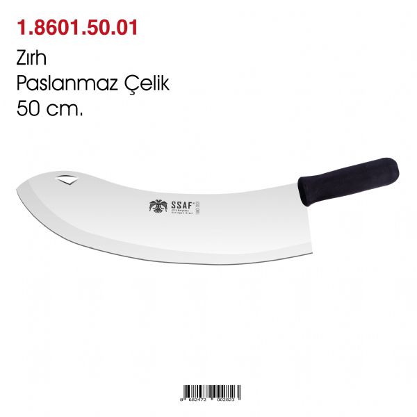 Zırh Paslanmaz Çelik 50 cm.