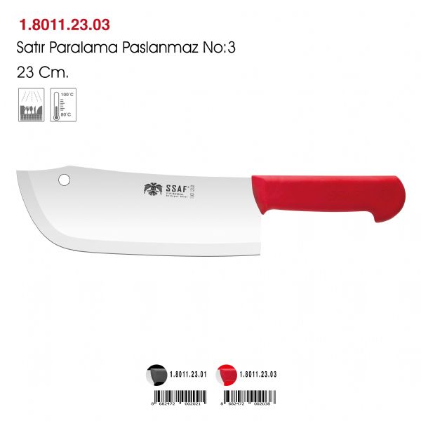 Satır Paralama Paslanmaz No:3